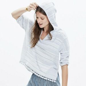 Madewell Fringe Hoodie